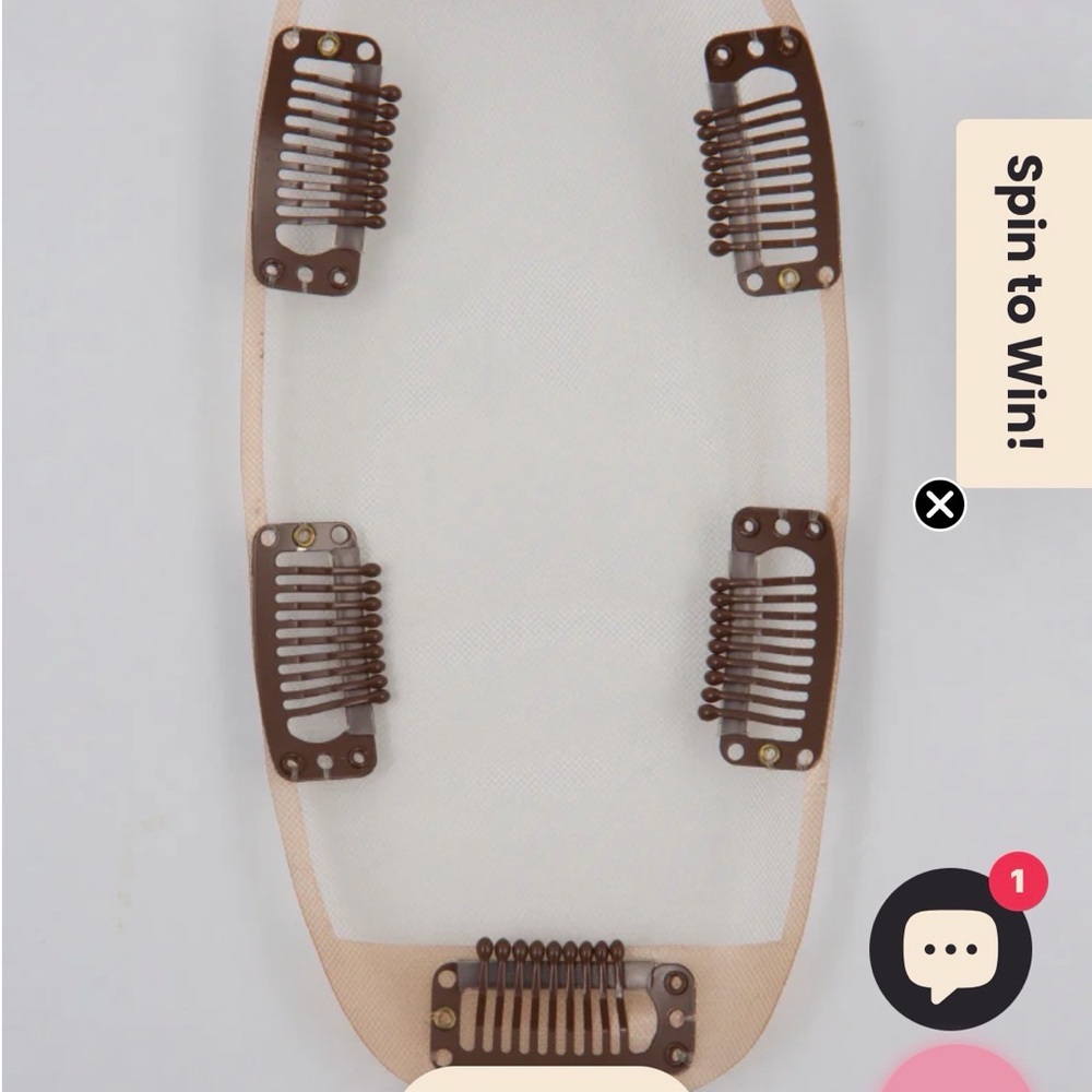 Dimples Hair Clio 18 m synthetic hair topper I - Picture 4 of 8